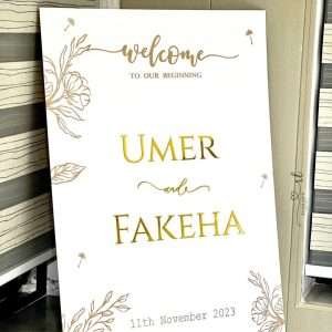 Welcome Board