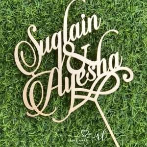 Bride Groom Cake Topper