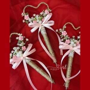 Heart Shaped Nikah Pen in Pink