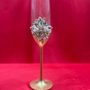 Gold Embellished Doodh Pilai Glass